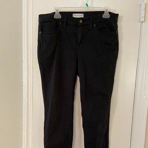Madewell Black Skinny Jean 32 (fit like a 30)